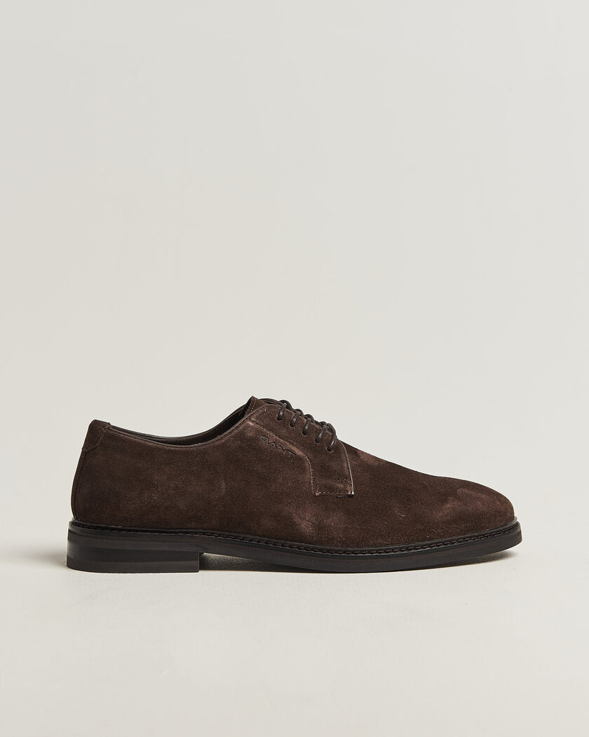 Gant Bidford Suede Derby Ebony Brown – Bruin