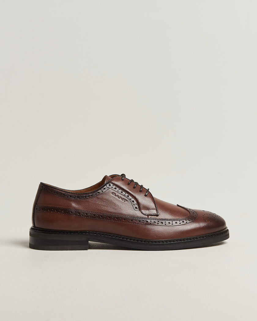 Gant Bidford Leather Brogues Cognac – Bruin