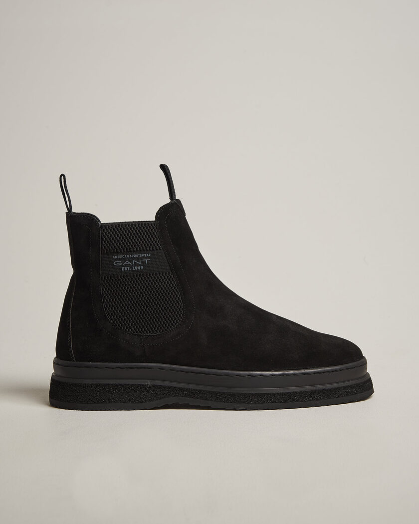 Gant Blistown Shearling Suede Chelsea Boot Black – Zwart