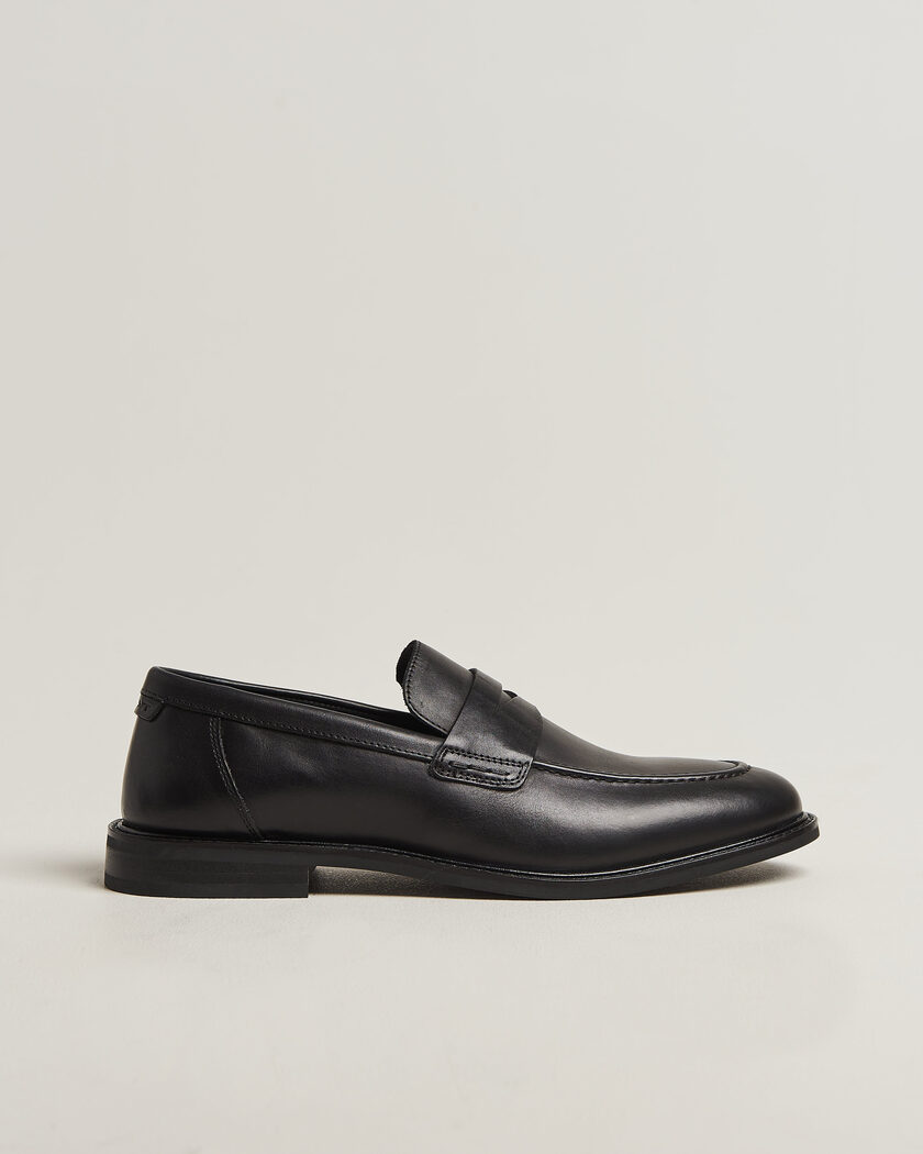 Gant Lozham Leather Loafer Black – Zwart