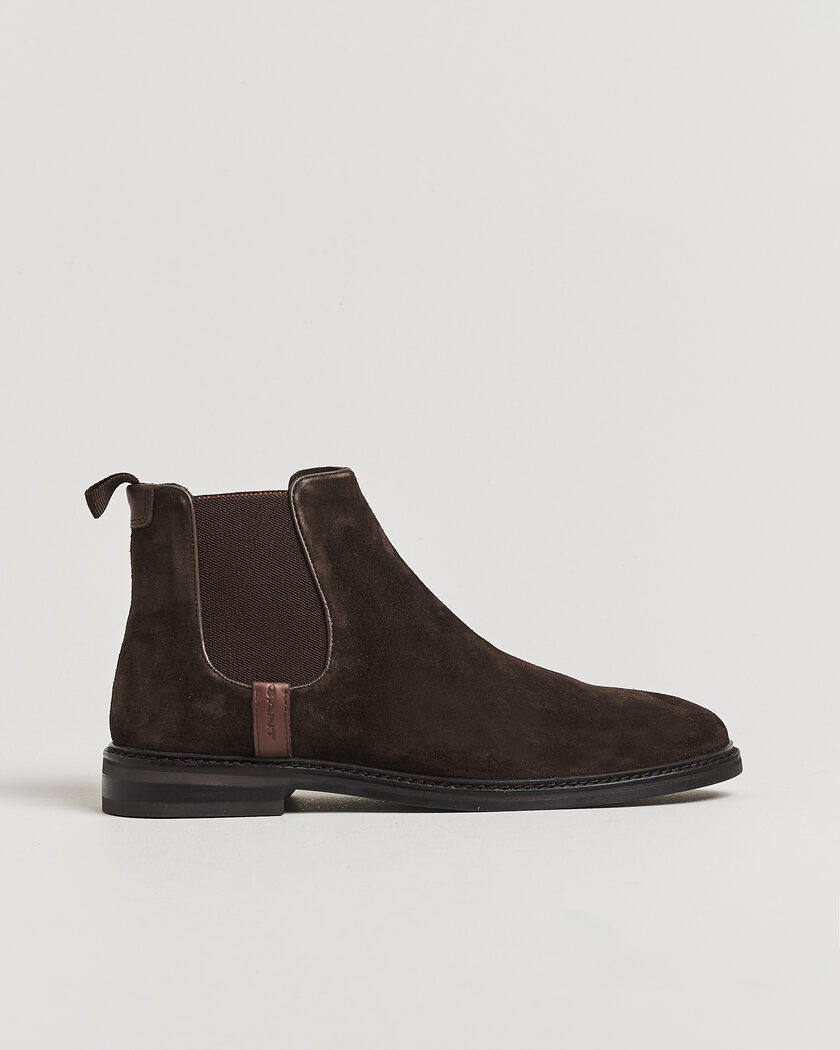 Gant Bidford Suede Chelsea Boot Dark Brown – Bruin