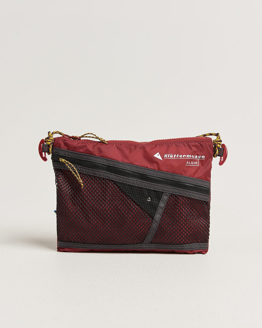 Klättermusen Algir Accessory Bag Medium Burnt Russet – Rood