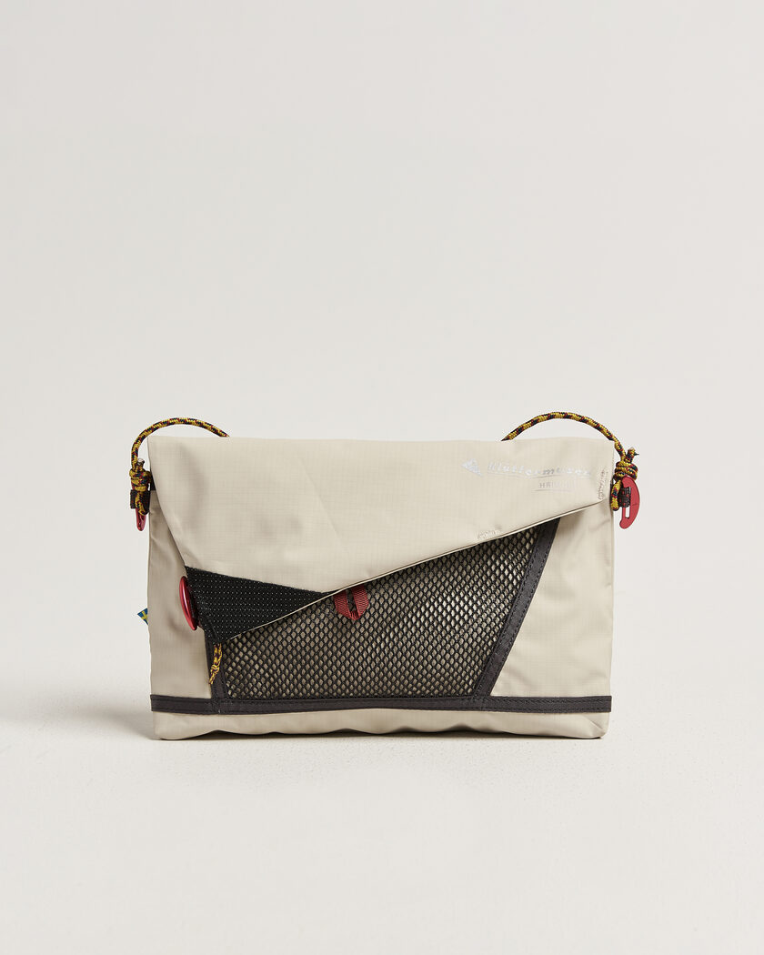 Klättermusen Hrid WP 3L Accessory Bag Silver Creme – Grijs