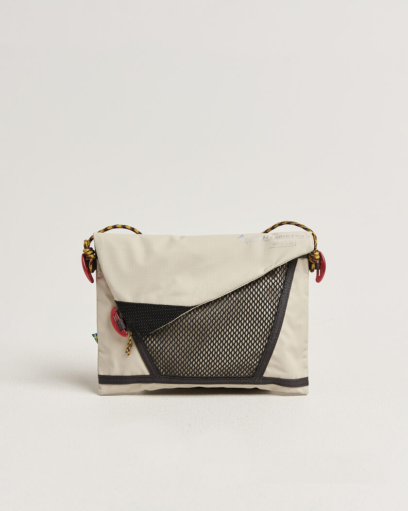 Klättermusen Hrid WP 1,5L Accessory Bag Silver Creme – Grijs