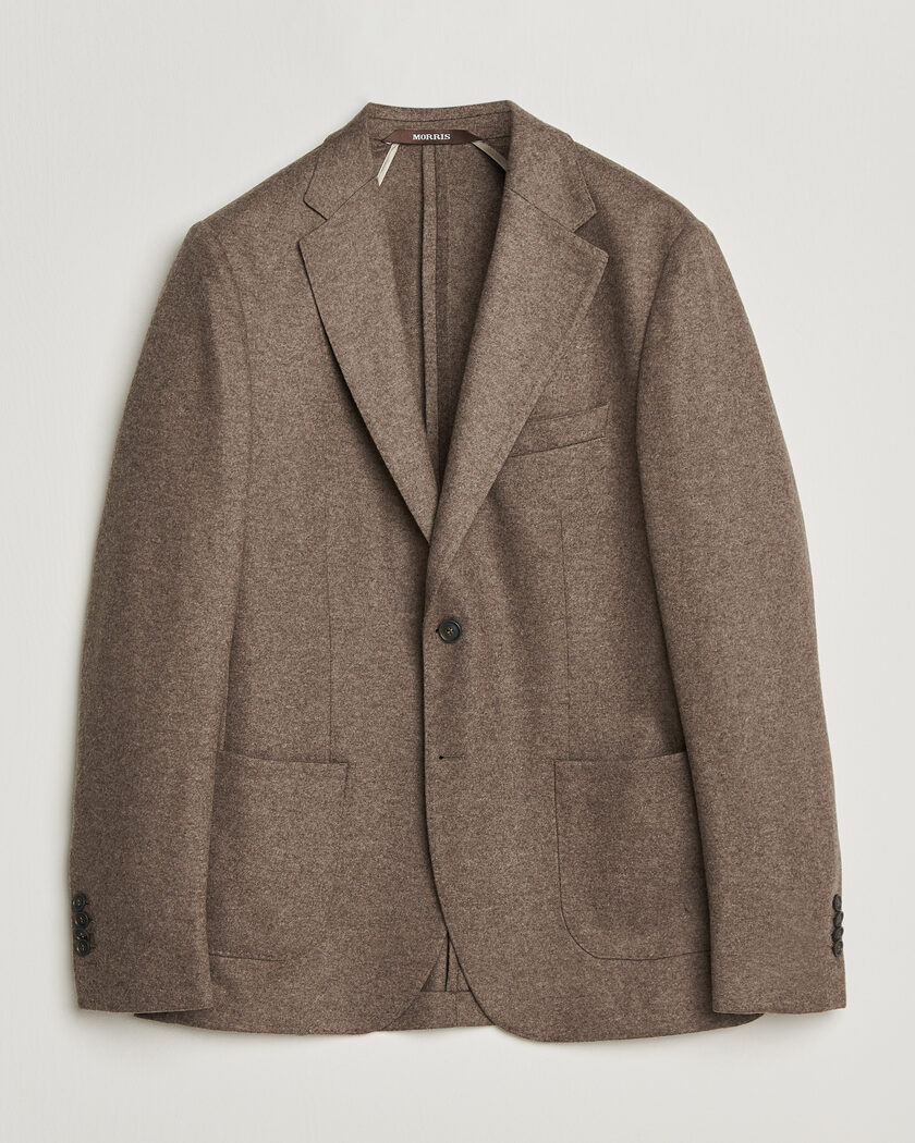 Morris Wool Jersey Blazer Brown – Bruin