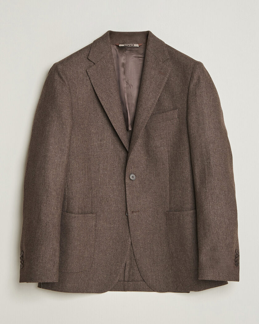 Morris Flannel Suit Blazer Brown – Bruin