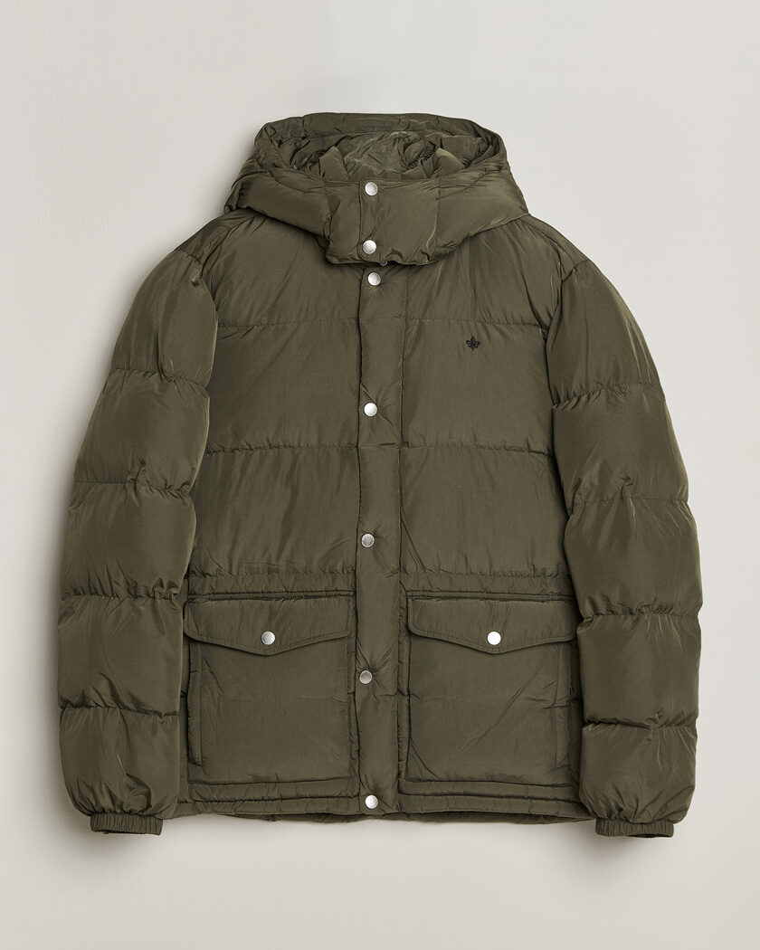 Morris Lennox Puffer Jacket Olive – Groen