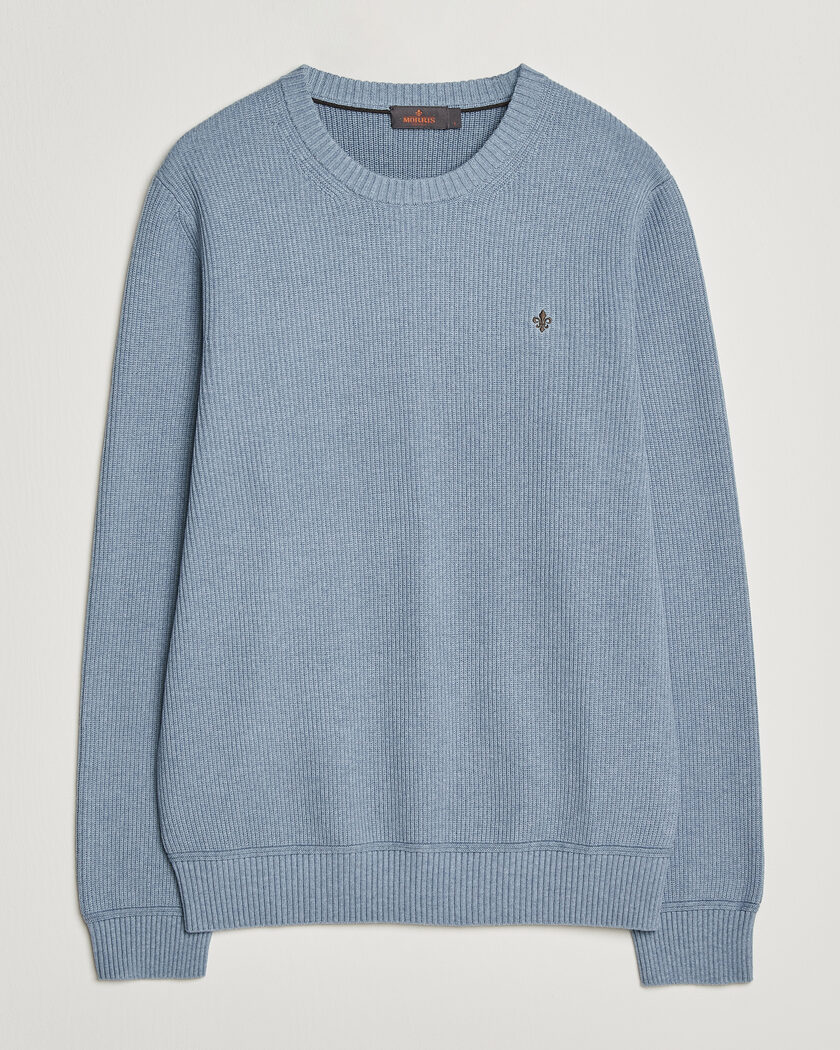 Morris Colin O-Neck Light Blue – Blauw