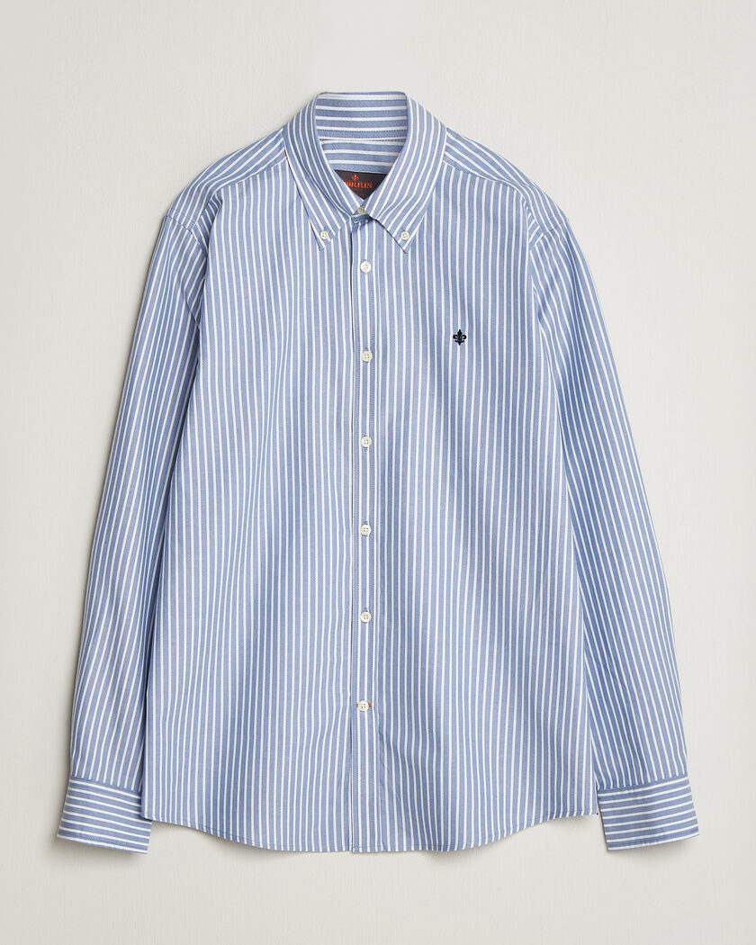 Morris Fine Oxford Shirt Blue – Blauw