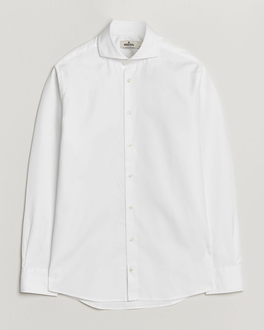 Morris Twill Shirt White – Wit