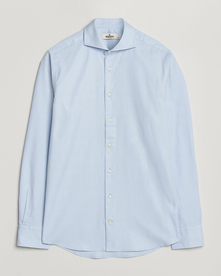 Morris Twill Shirt Light Blue – Blauw