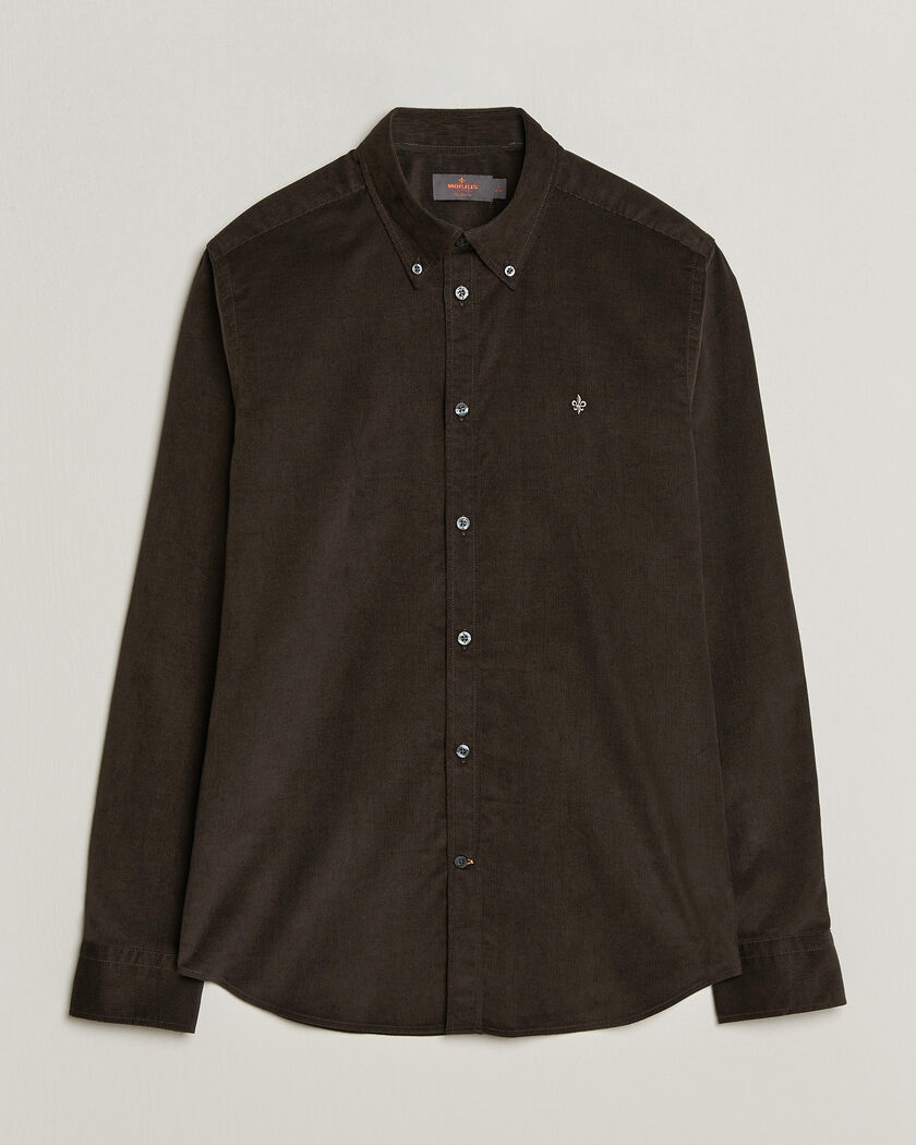 Morris Douglas Cord Shirt Brown – Bruin