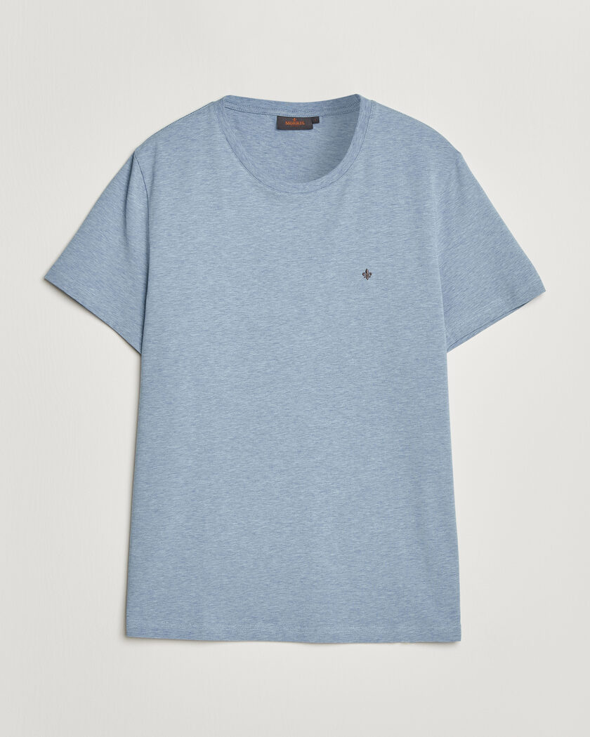Morris James Crew Neck T-Shirt Blue – Blauw