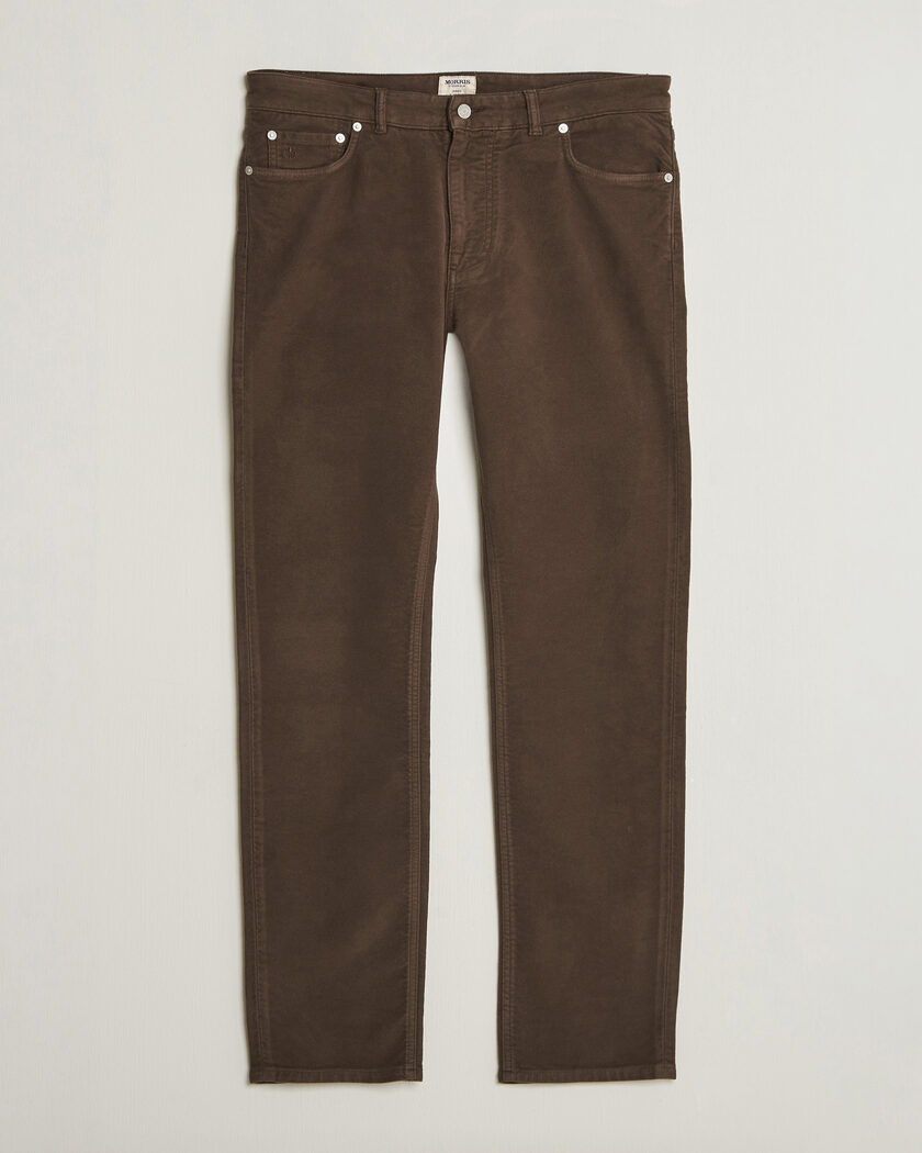 Morris James Winter Twill 5-Pocket Pants Brown – Bruin