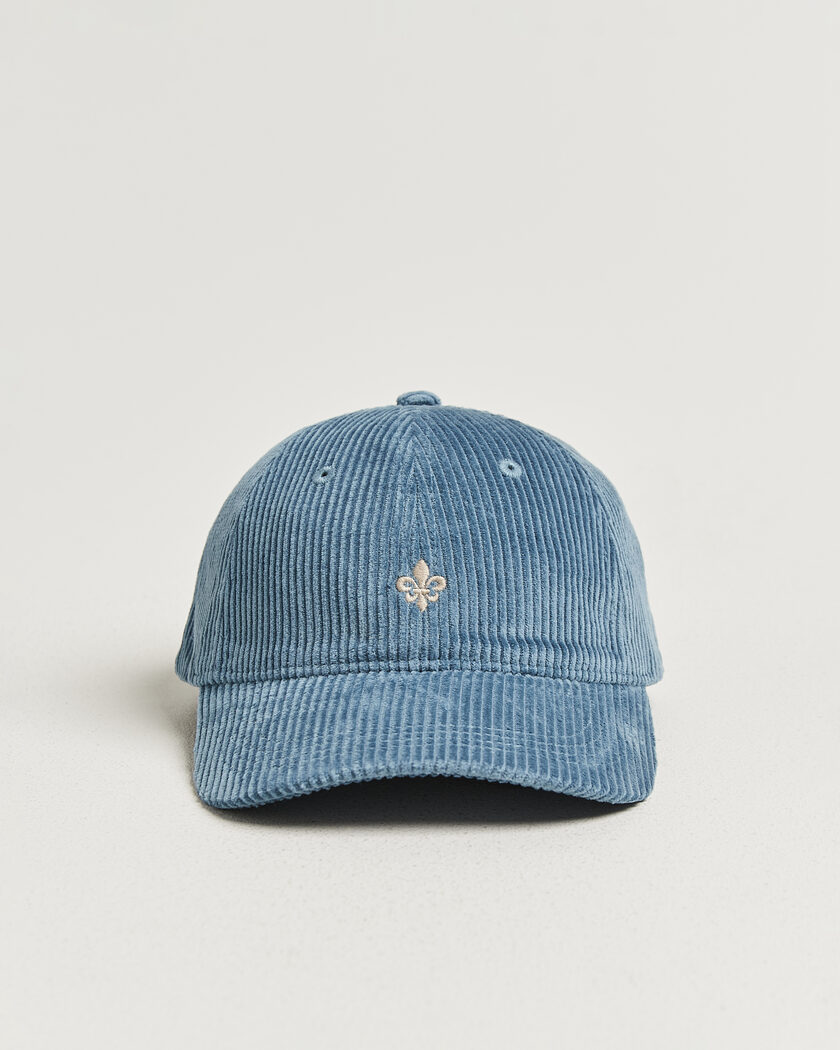 Morris Lily Cord Cap Light Blue – Blauw