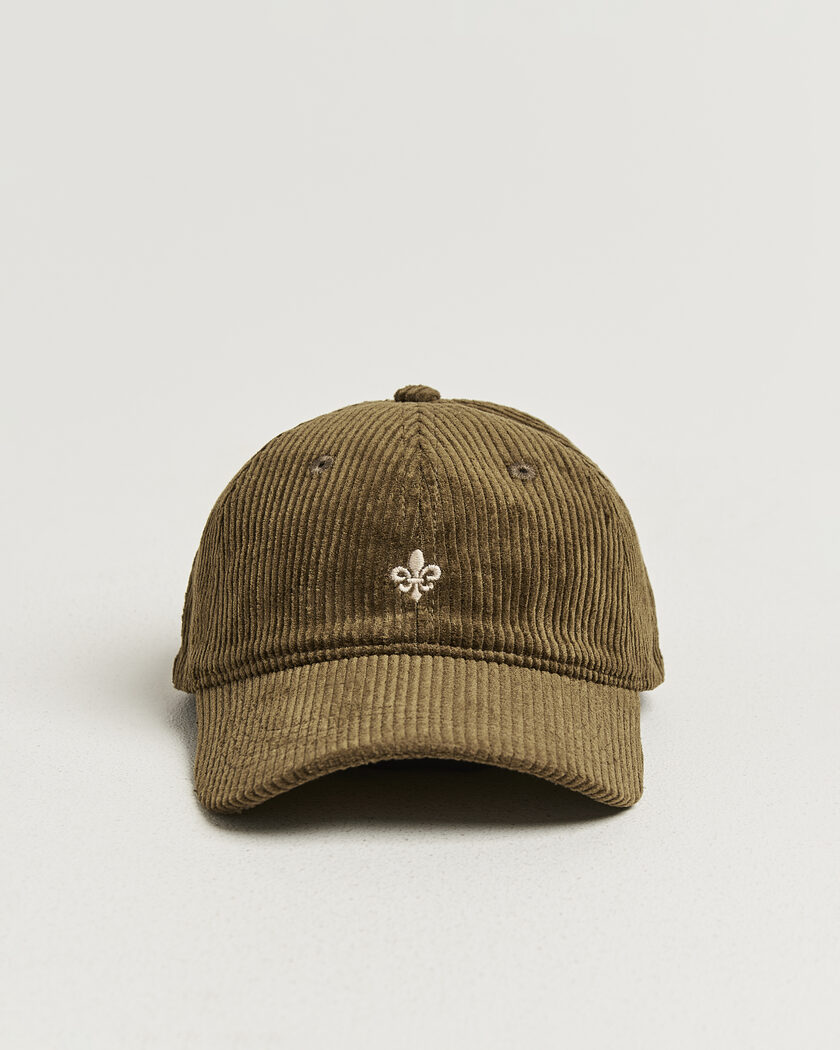 Morris Lily Cord Cap Olive – Groen