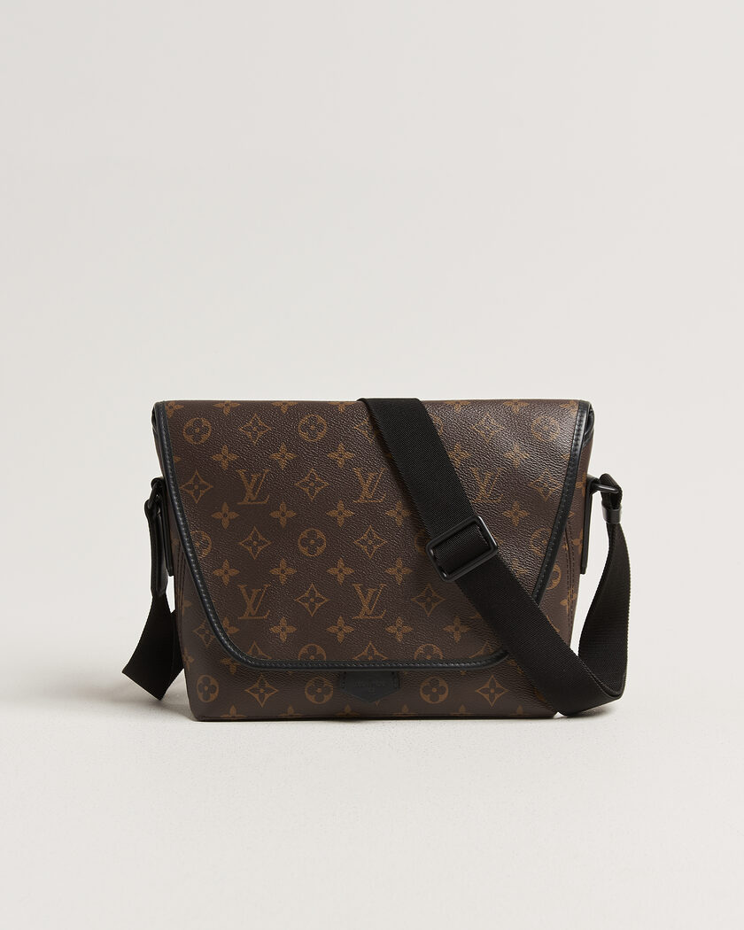 Louis Vuitton Pre-Owned Messenger Bag Monogram Macassar – Bruin