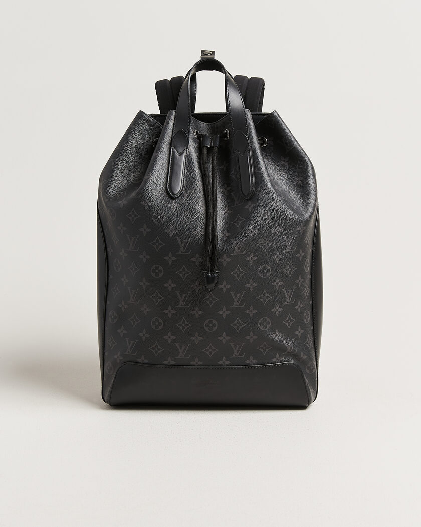 Louis Vuitton Pre-Owned Explorer Backpack Monogram Eclipse – Zwart