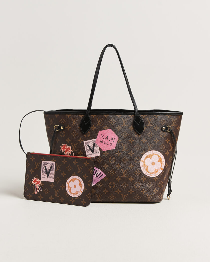 Louis Vuitton Pre-Owned Neverfull MM World Tour Japan Monogram – Bruin