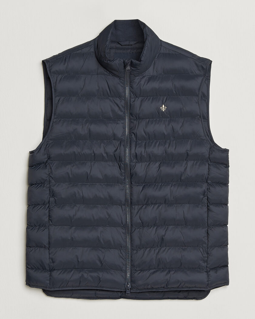 Morris Norfolk Liner Vest Blue – Blauw