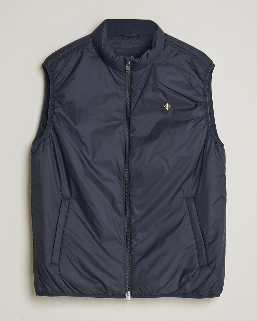 Morris Bradley Padded Vest Blue – Blauw
