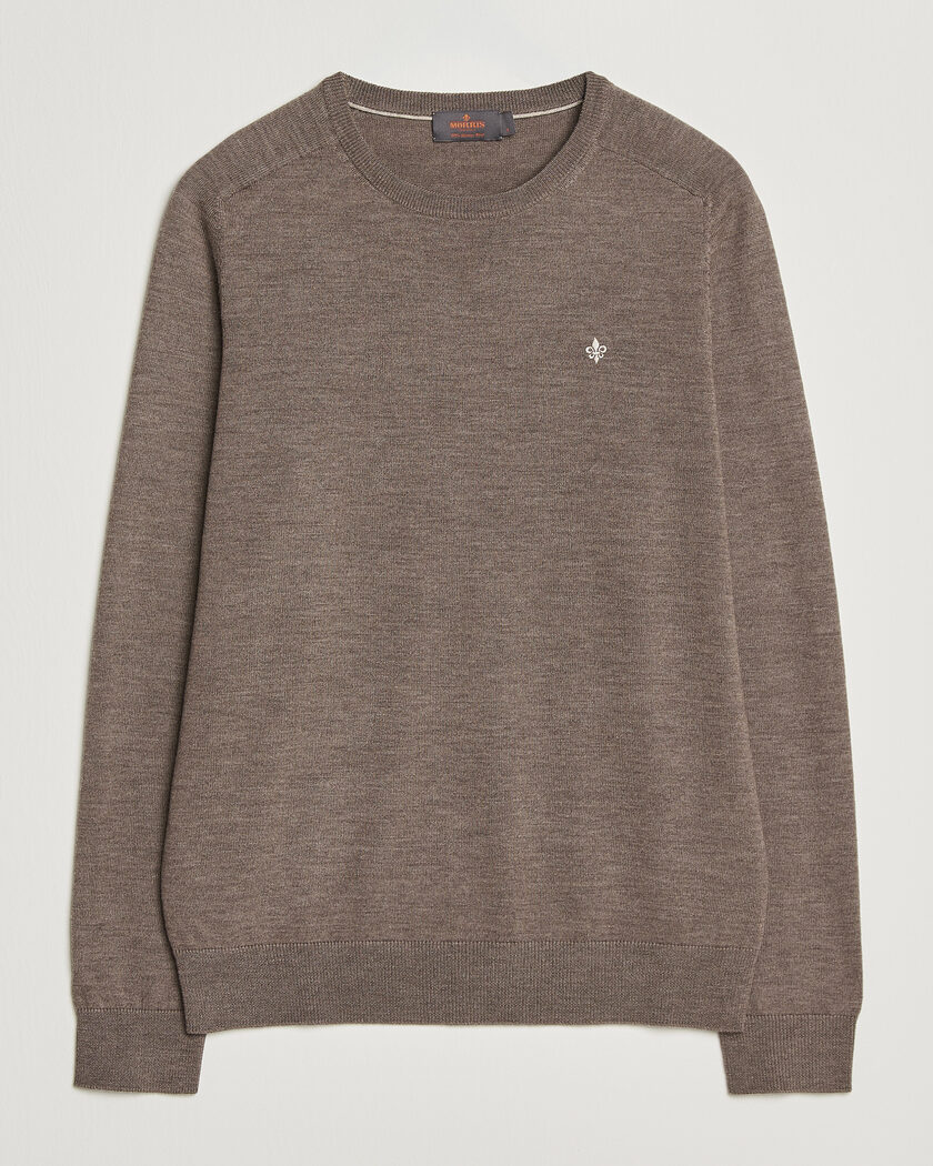 Morris Merino O-Neck Brown – Bruin