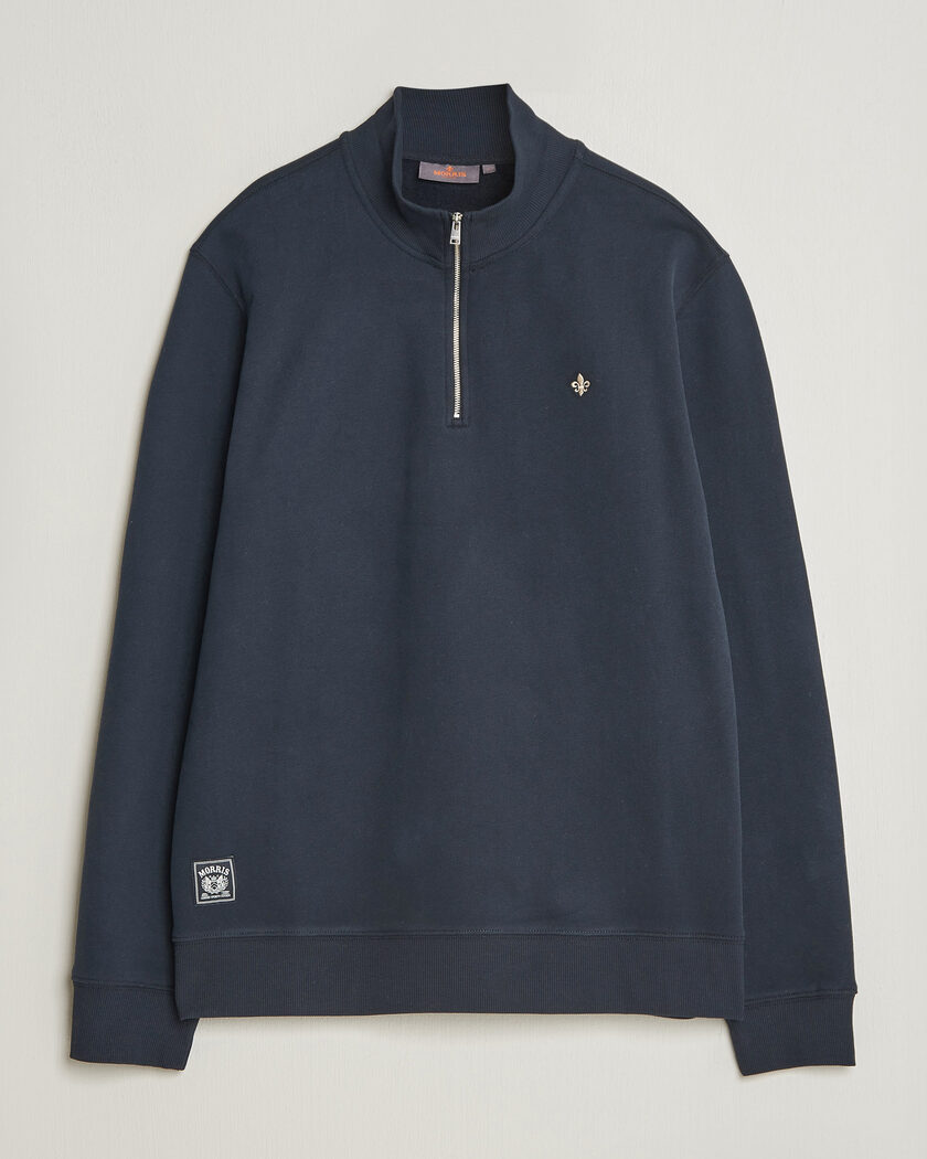 Morris Brandon Lily Half Zip Old Blue – Blauw