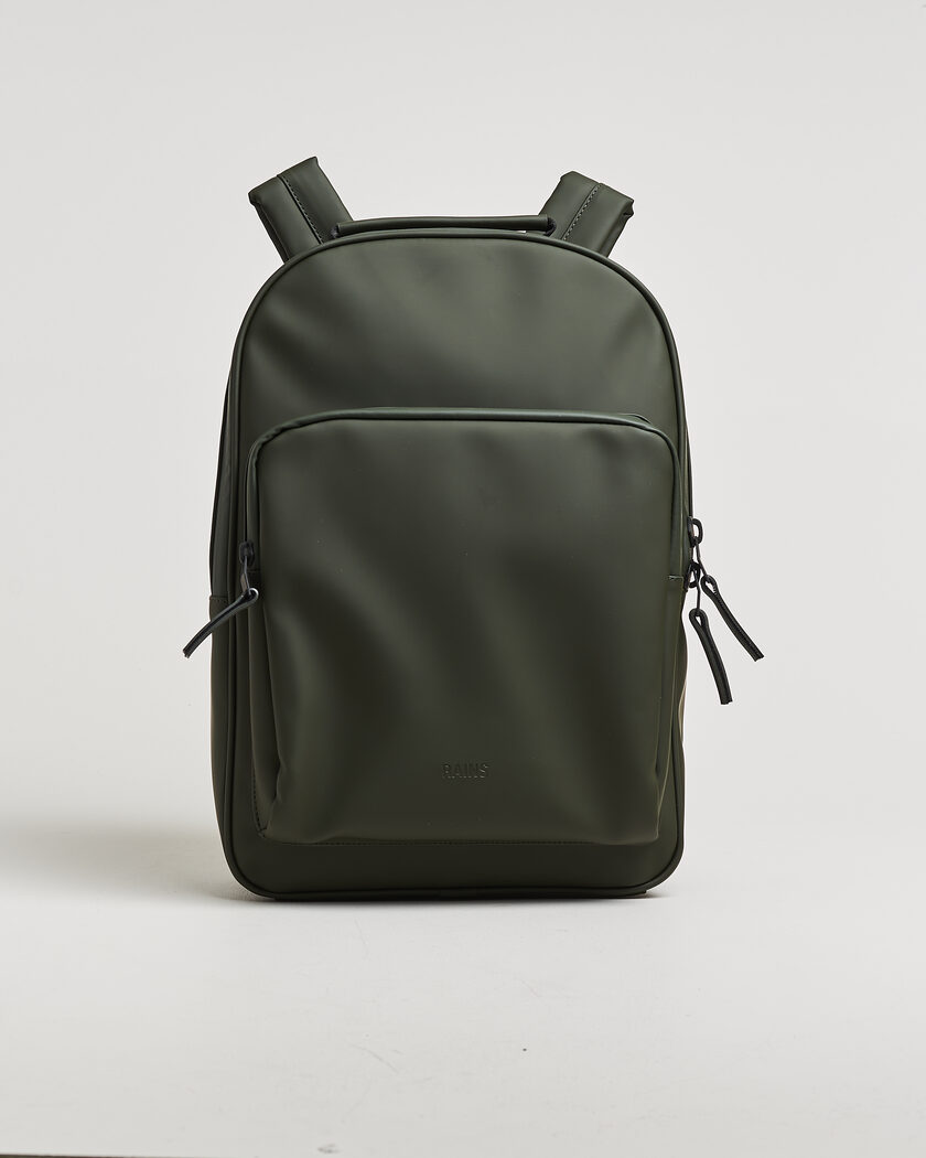 RAINS Book Daypack Backpack Green – Groen
