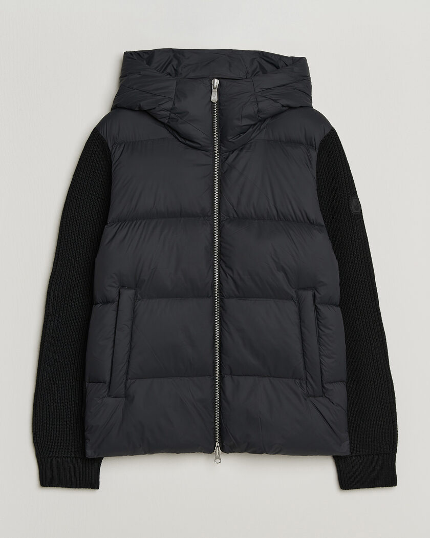Sail Racing Ridge Hooded Hybrid Jacket Carbon – Zwart