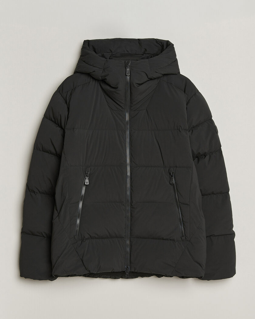  Sail Racing Cloud Stretch Down Hooded Jacket Carbon – Zwart