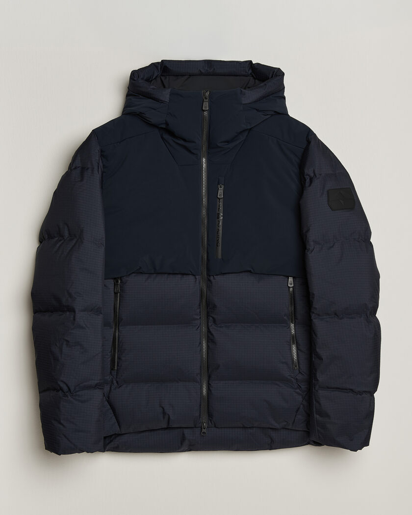 Sail Racing Polar Down Hooded Jacket Dark Navy – Blauw