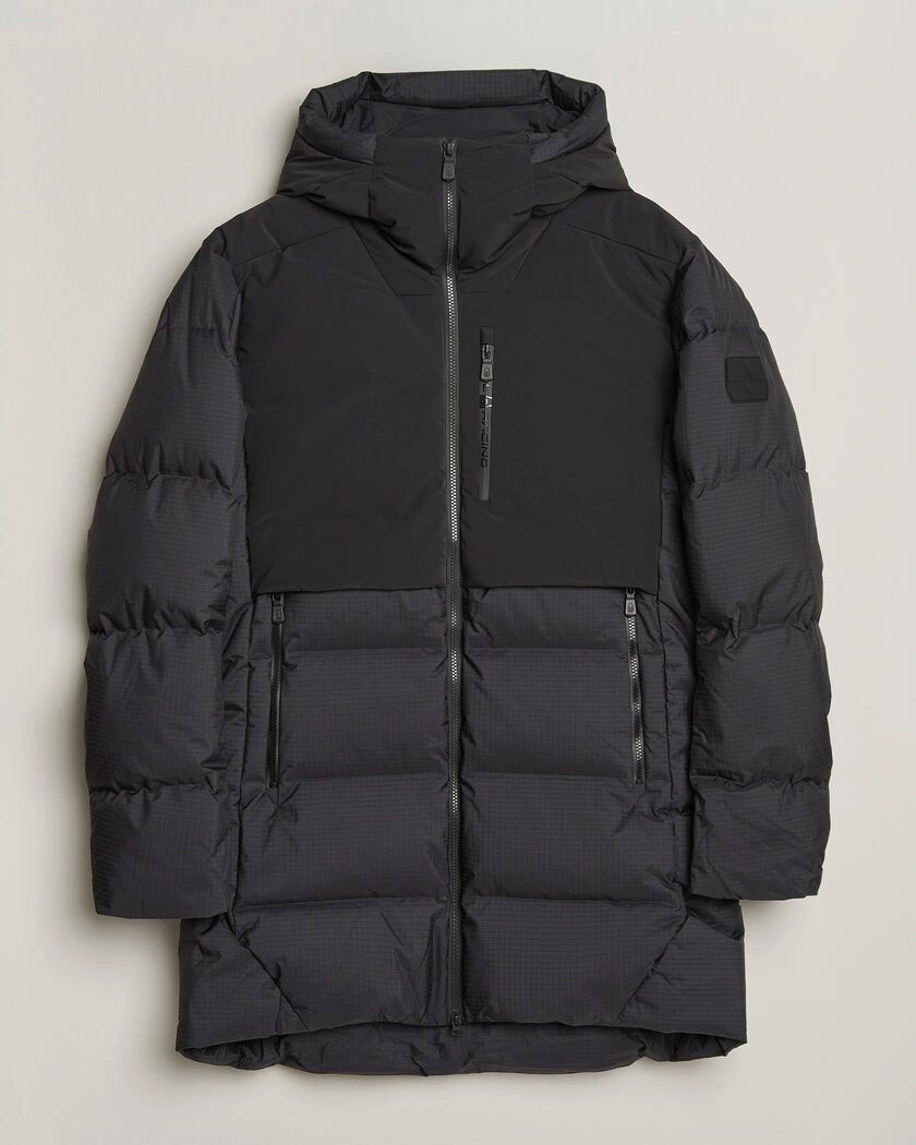 Sail Racing Polar Down Hooded Parka Carbon – Zwart