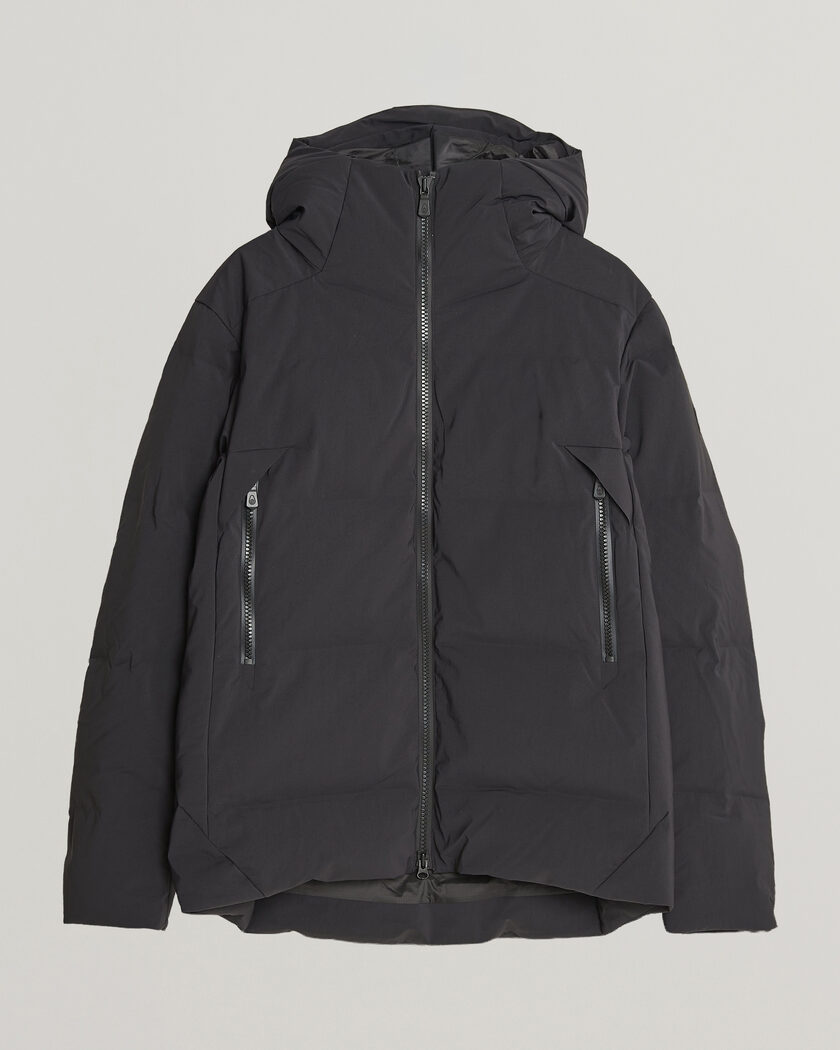 Sail Racing Arc Down Hooded Jacket Carbon – Zwart