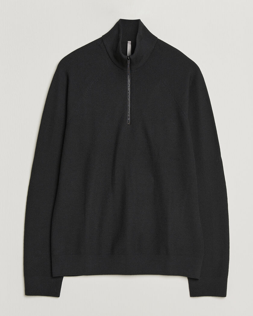Arc'teryx Veilance Conic Wool Half-Zip Black – Zwart