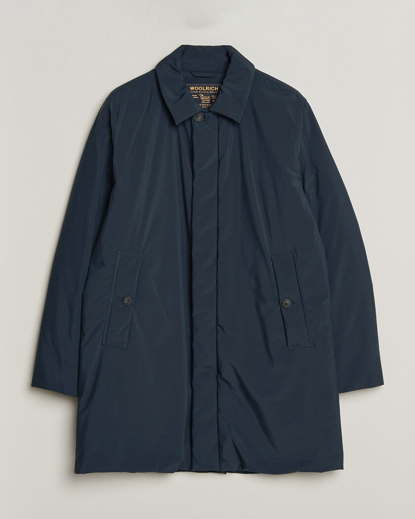 Woolrich Cloud Lamar Light Padded Coat Melton Blue – Blauw