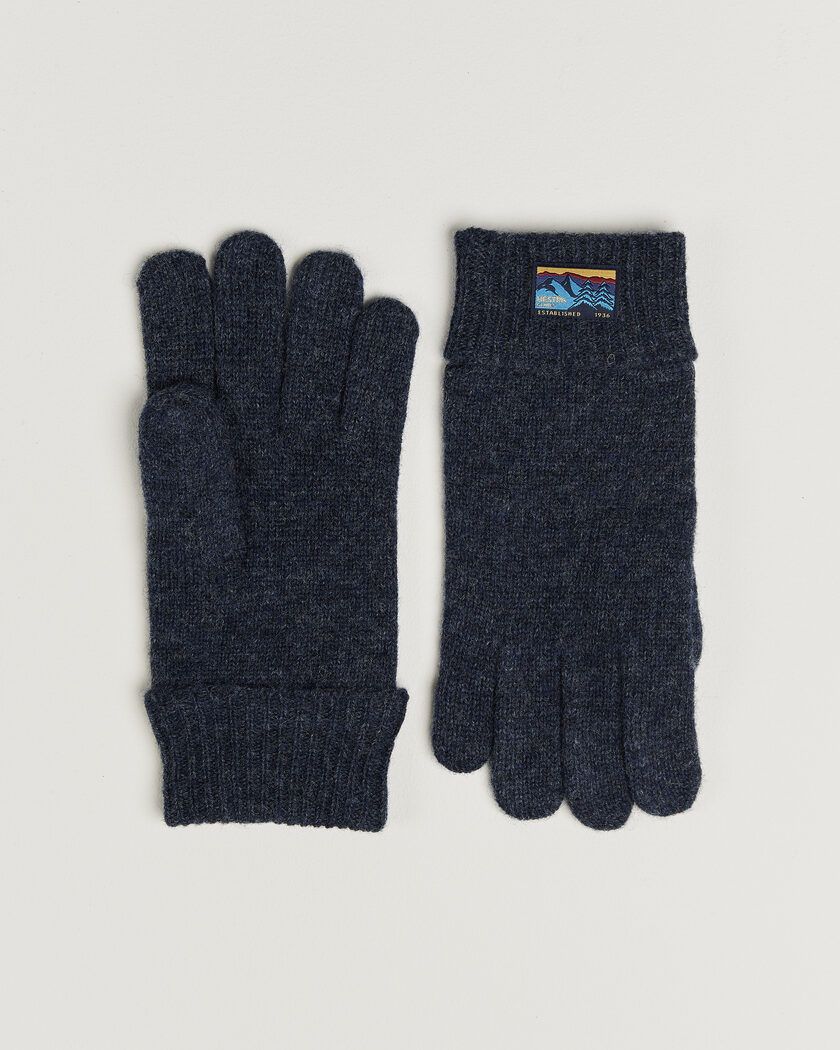 Hestra Raggwool Glove Navy – Blauw
