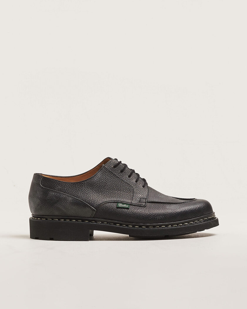 Paraboot Chambord Derby Black Grain – Zwart