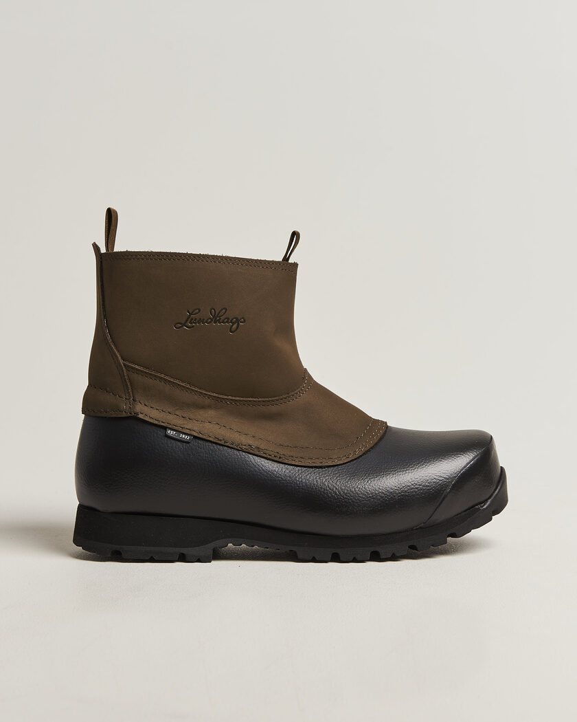 Lundhags Myrk Insulated Pull On Boot Dark Moss – Groen