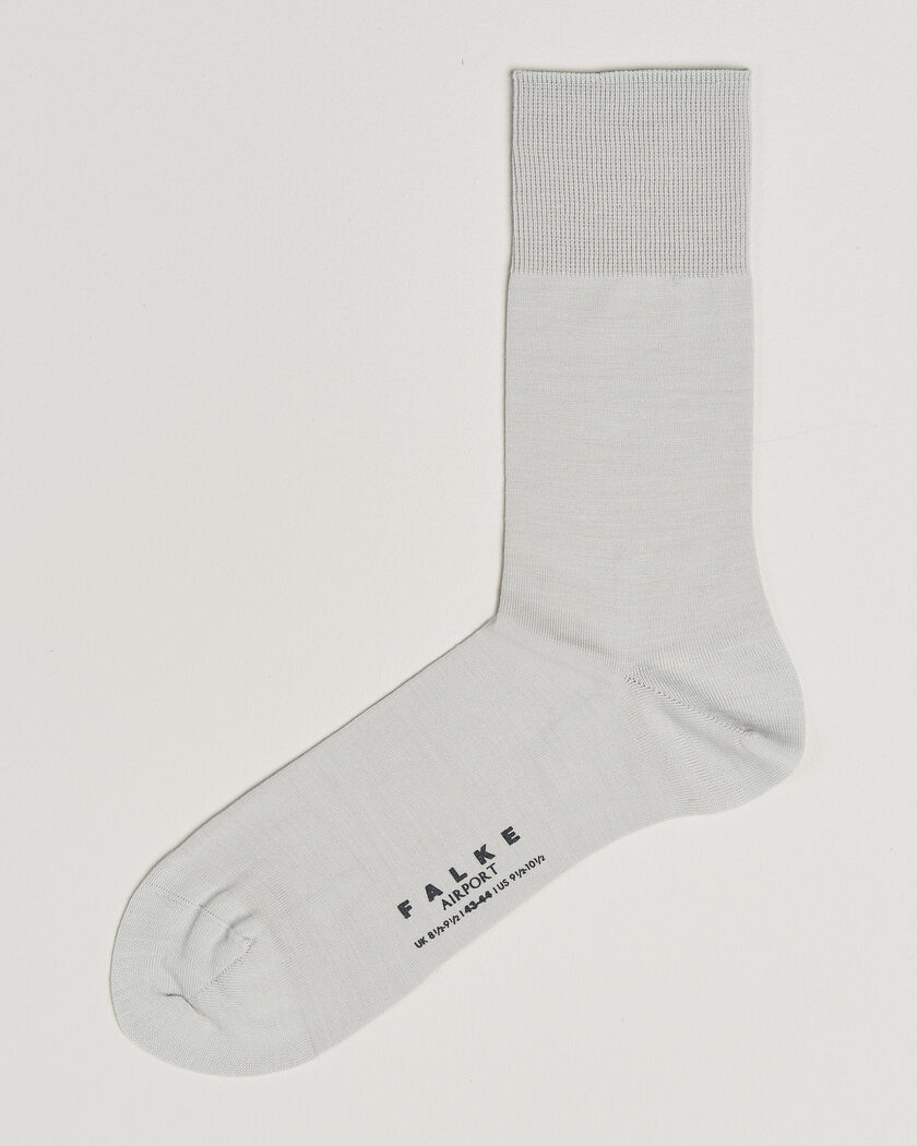  Falke Airport Socks Silver – Grijs