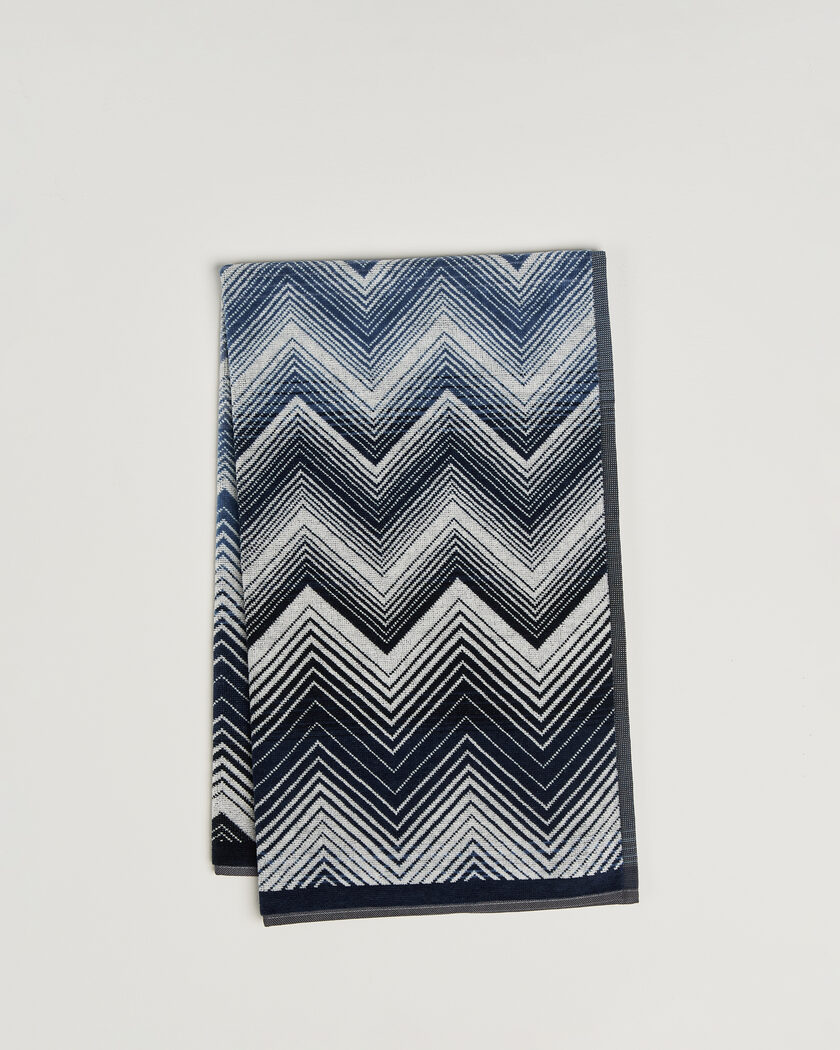 Missoni Home Marea Bath Towel 100x60cm Multi Blue – Blauw