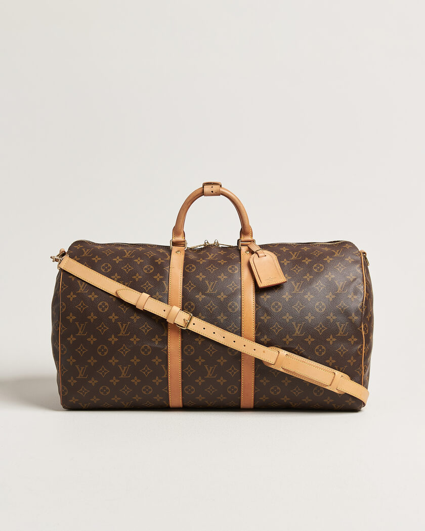 Louis Vuitton Pre-Owned Keepall Bandouliére 55 Monogram – Bruin