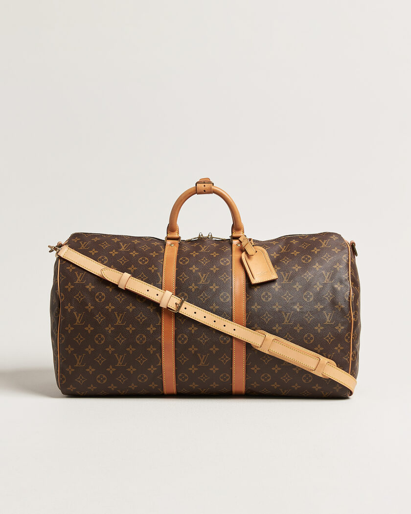 Louis Vuitton Pre-Owned Keepall Bandouliére 55 Monogram – Bruin