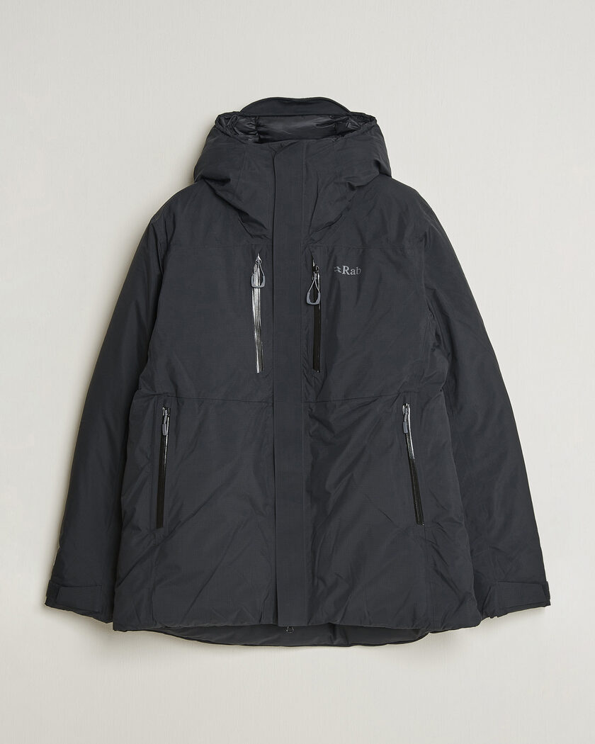 Rab Batura Waterproof Down Jacket Black – Zwart