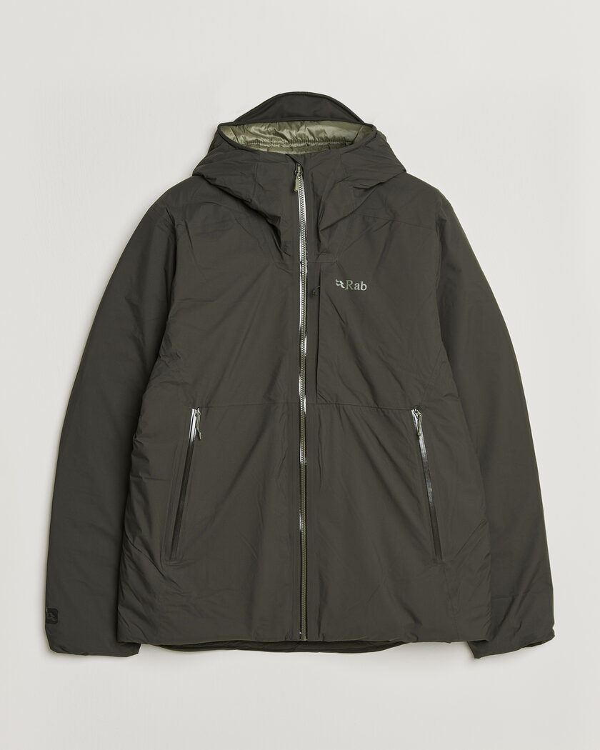 Rab Microlight Waterproof Shield Jacket Dark Army – Groen