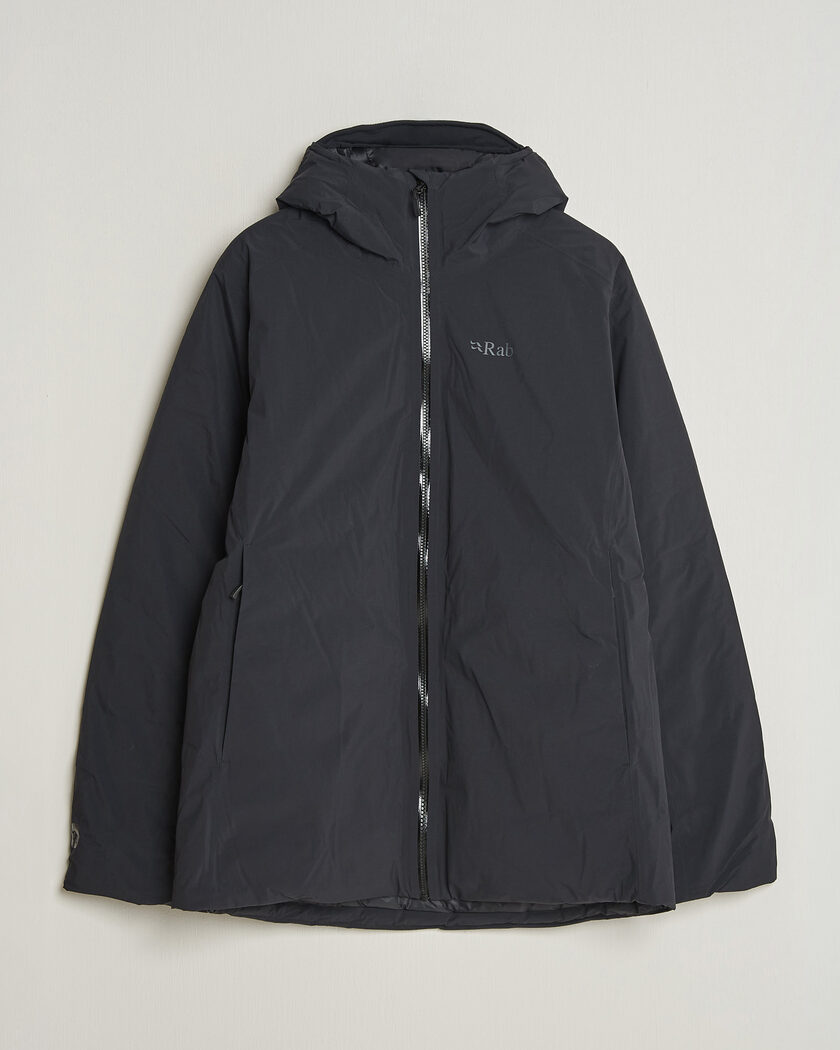 Rab Valiance Waterproof Down Jacket Black – Zwart
