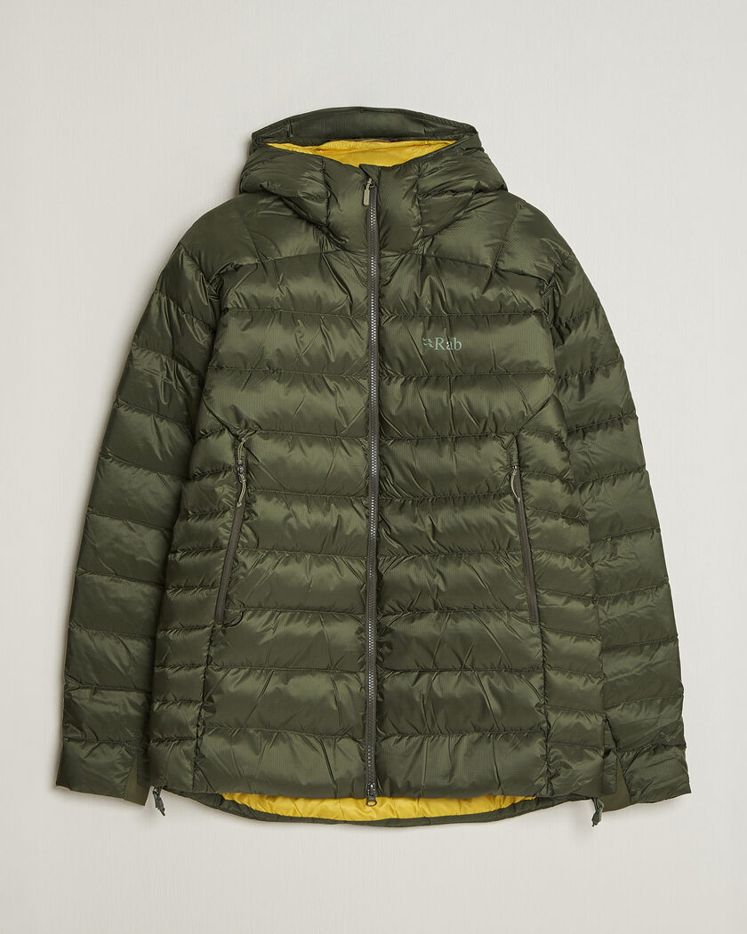 Rab Electron Pro Hoody Mid Down Jacket Army – Groen