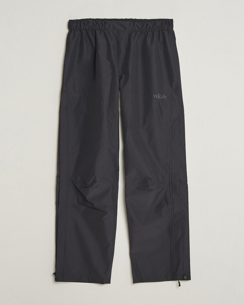 Rab Downpour Waterproof Pants Black – Zwart