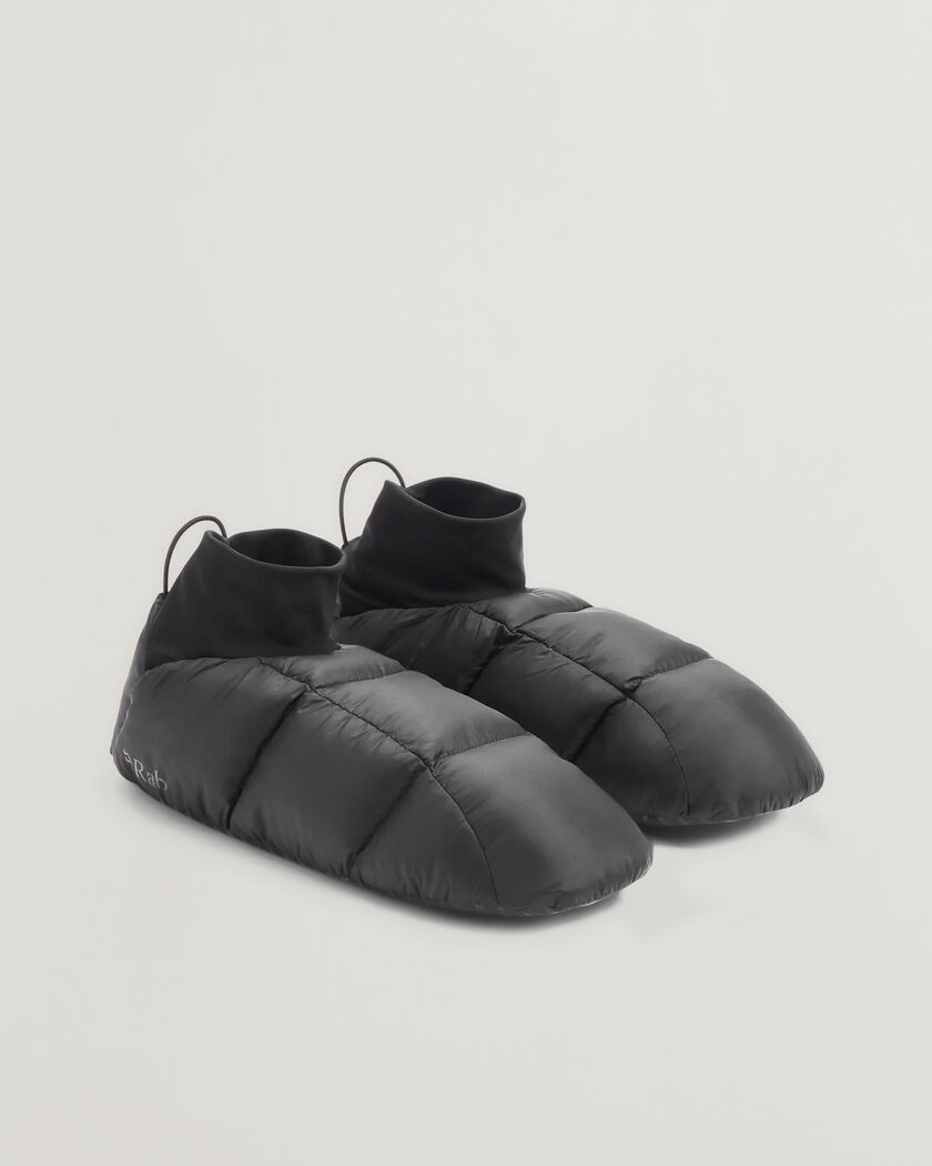 Rab Microlight Hut Slippers Black – Zwart