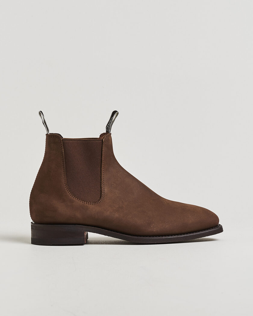 R.M.Williams Comfort Craftsman G Boot Lichen Suede – Groen