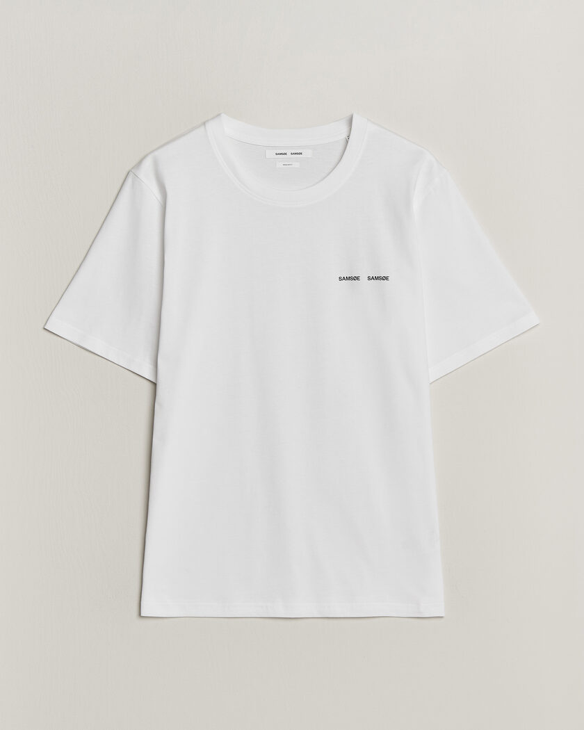 Samsøe Samsøe Thomas Cotton T-Shirt White – Wit
